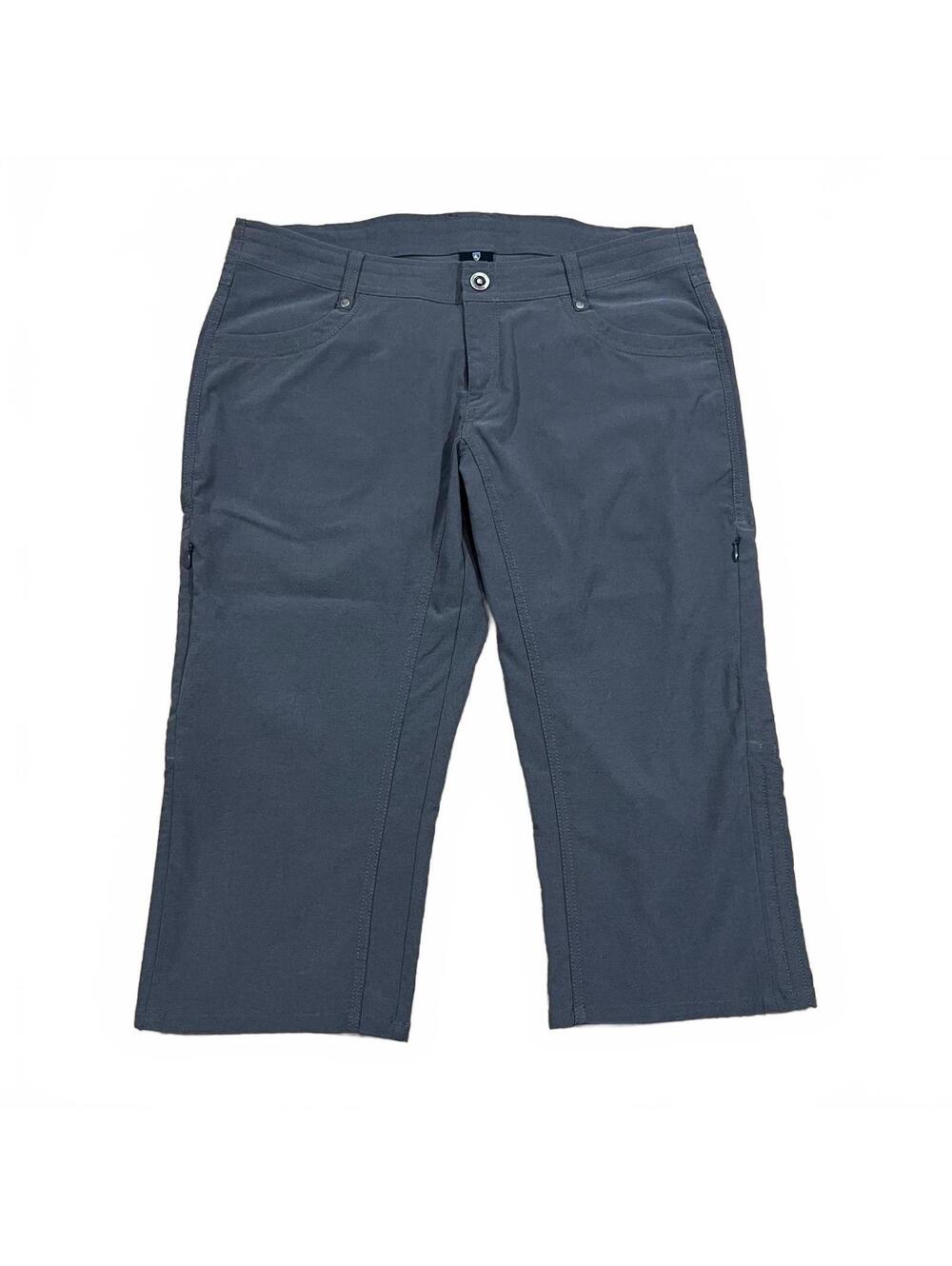Kuhl Womens Treker Kapri Hiking Pants Gray Size 12